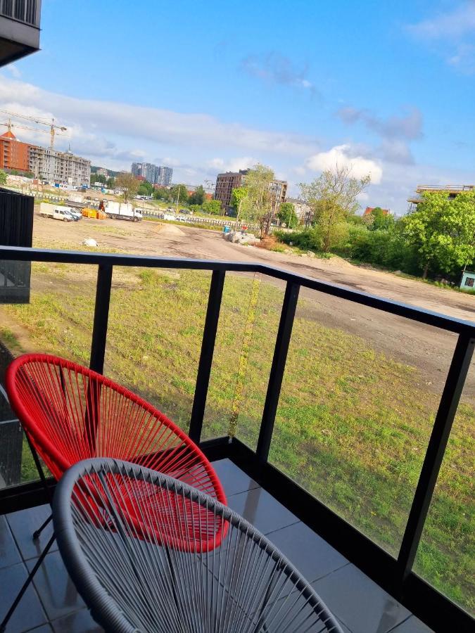 Mint And Cherry Apartament Gdańsk Buitenkant foto